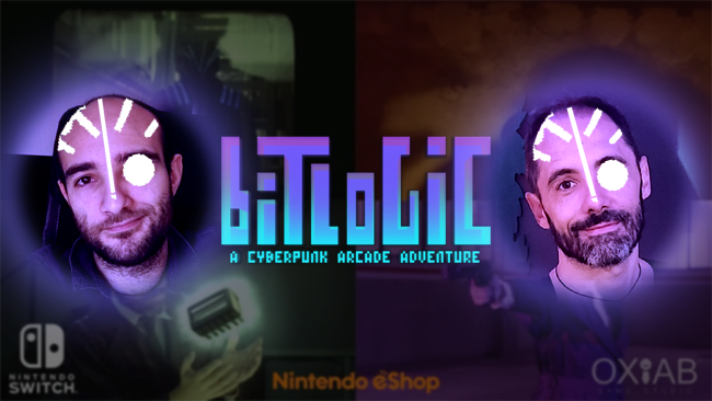 duhow y jamque programadores de la publicación en itch.io de bitlogic para Linux y Windows