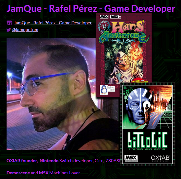 JamQue en itch.io publica Bitlogic y Hans Adventure